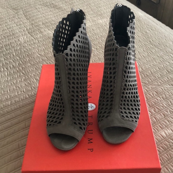 Ivanka Trump Shoes - Ivanka Trump Suede Booties